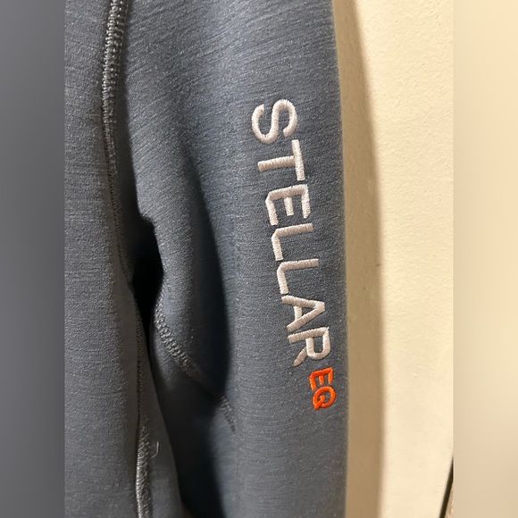 Stellar Guide Merino Mid Hood Hoodie Gray , Large - Picture 10 of 13